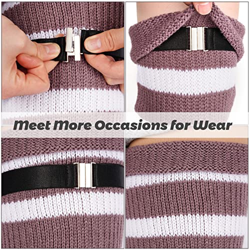 Image of Abodhu Plus Size Thigh High Socks for Thick Thighs Women- Extra Long Widened Extra Long Thick Knit
