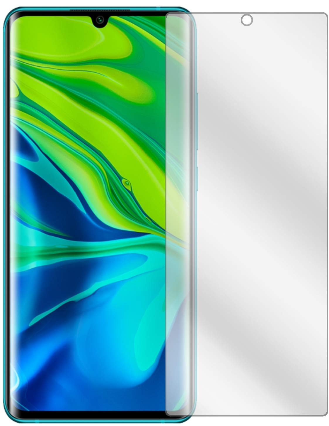 dipos I 2X Pellicola Protettiva Compatibile con Xiaomi Mi Note