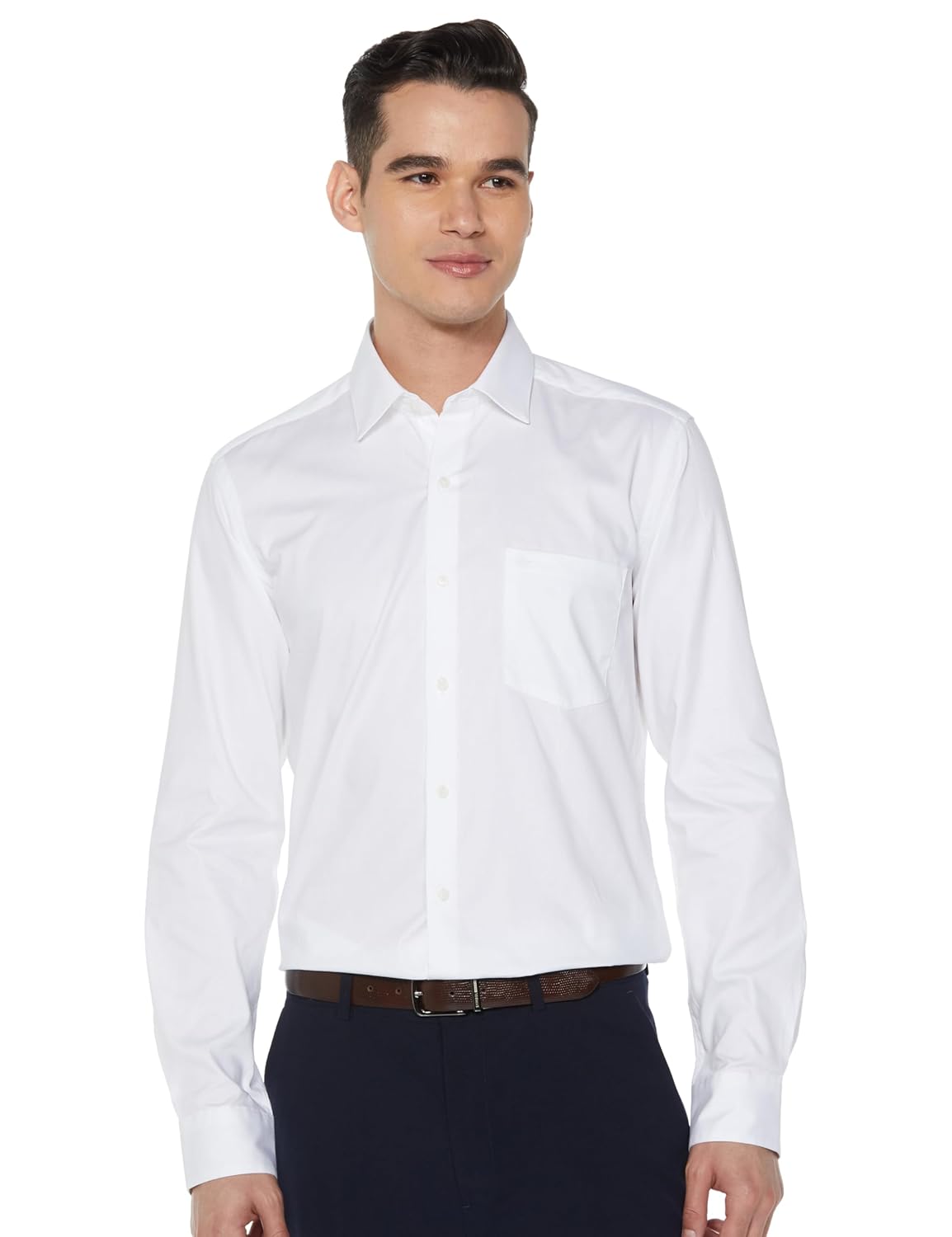 Arrow White Formal Shirt_ARAEOSH2753