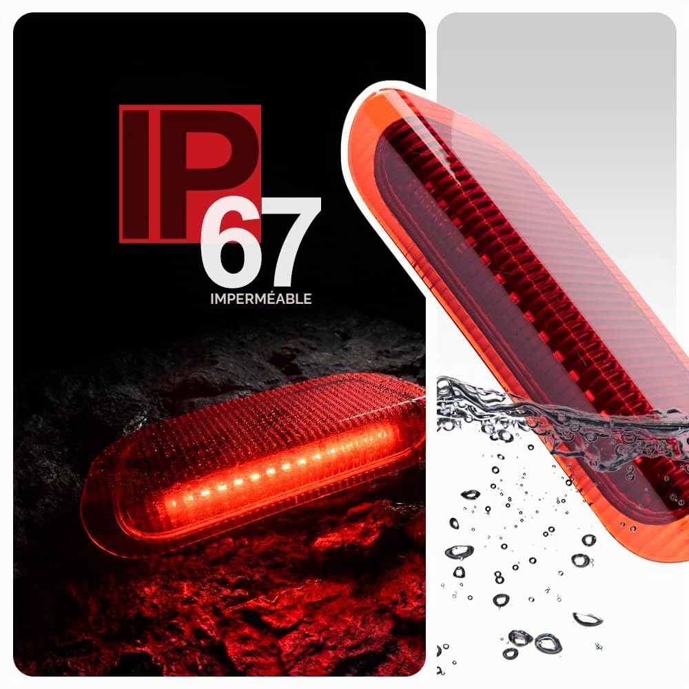 LED Rouge Troisième Feu Stop pour Nissan Juke F15 2011-2019 Centre Arrière Haut Montage #26590-1KA0A