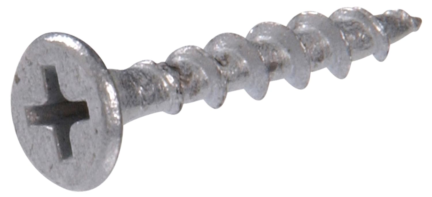 Hillman 47687 Galvanized Phillips Drive Deck Screw, 6 X 1-5/8-Inch, 200 Pack