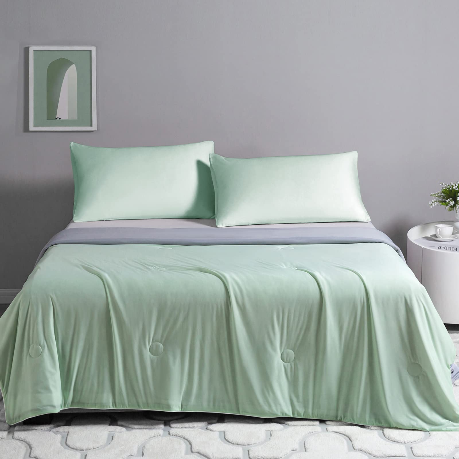 ENYOFE Cooling Comforter for Hot Sleepers, ArcChill Cooling Fiber