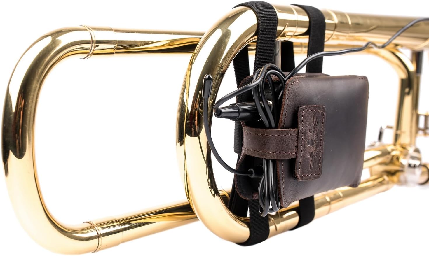 Trombone Mic Transmitter Pouch | Wireless Bodypack Holder for Stage, Studio & Live Performance