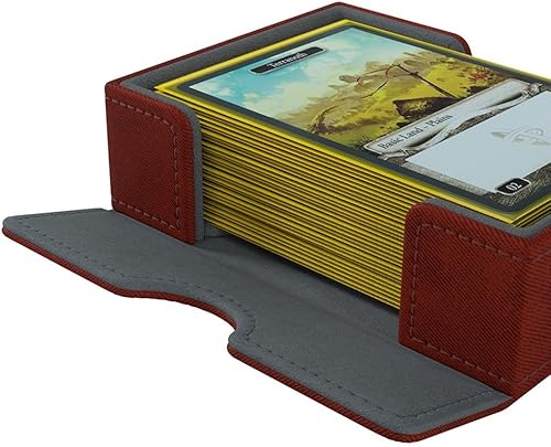 Miniatura 6 de Gamegenic Cards Lair 400+ - Caja de cubierta convertible  Almacenamiento de cartas de doble funda  Protector de juego de cartas premium  Superficie