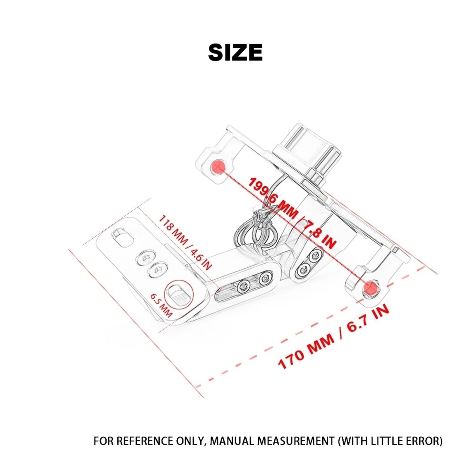 Adatto per Kawasaki ER-6N ER6 N ER 6N 2005-2023 Fender Eliminator Staffa Porta Targa Regolabile portatarga Posteriore Moto
