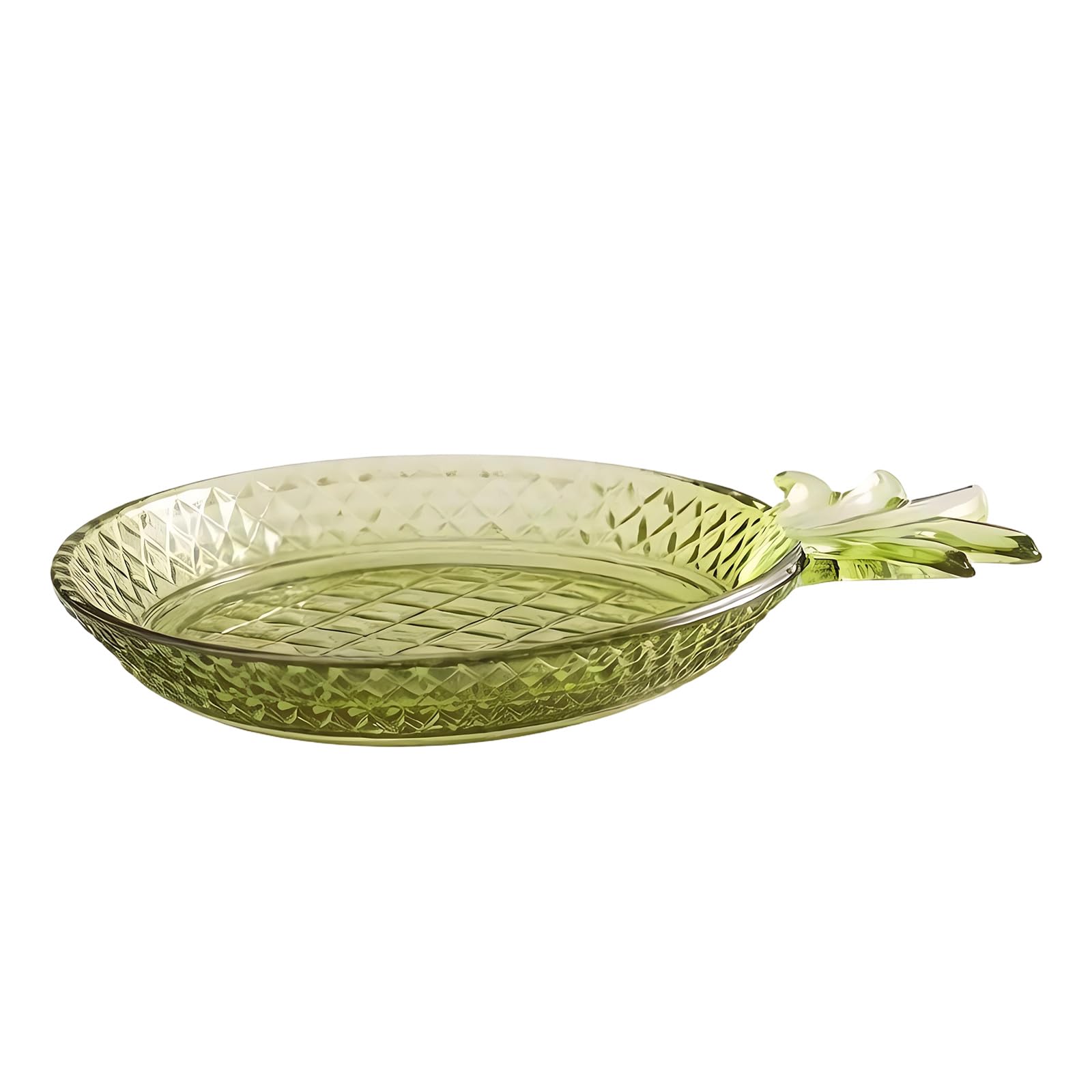 SXRQ Glass Crystal Candy Decorative Candy Bowl Creative Fruit Bowl for Home Table Decors Pineapple Centerpieces Bowls Glass Crystal