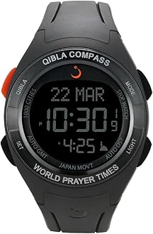 Sport Qibla Watch WQ-18 Black