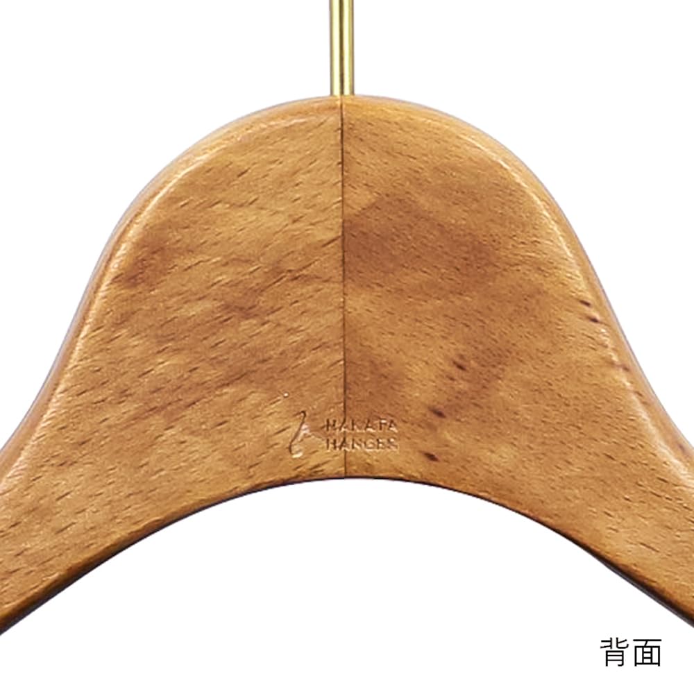 Amazon.co.jp: 【ナカタハンガー】日本製 木製 ジャケットハンガー L
