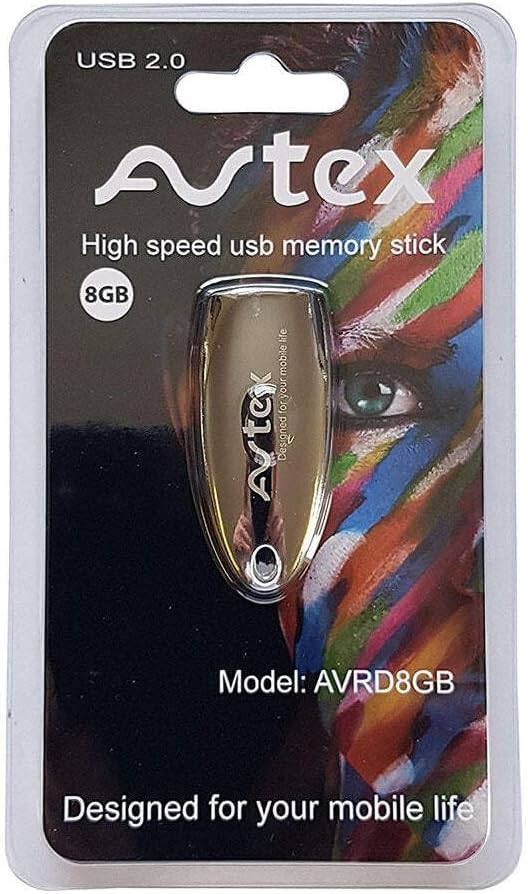 Avtex 8GB USB Memory Stick For TV Recording