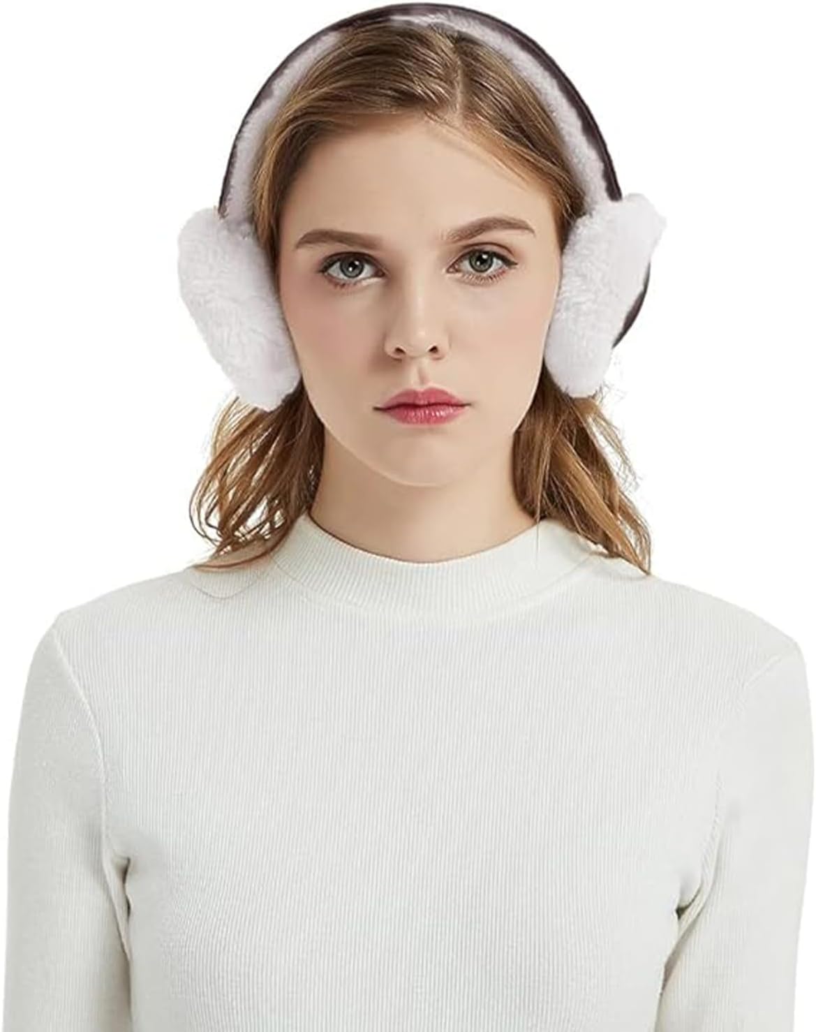 Aurya Ear Muffs - Classic Unisex Ear Warmer Winter Outdoor Earmuffs for Women - Image 4