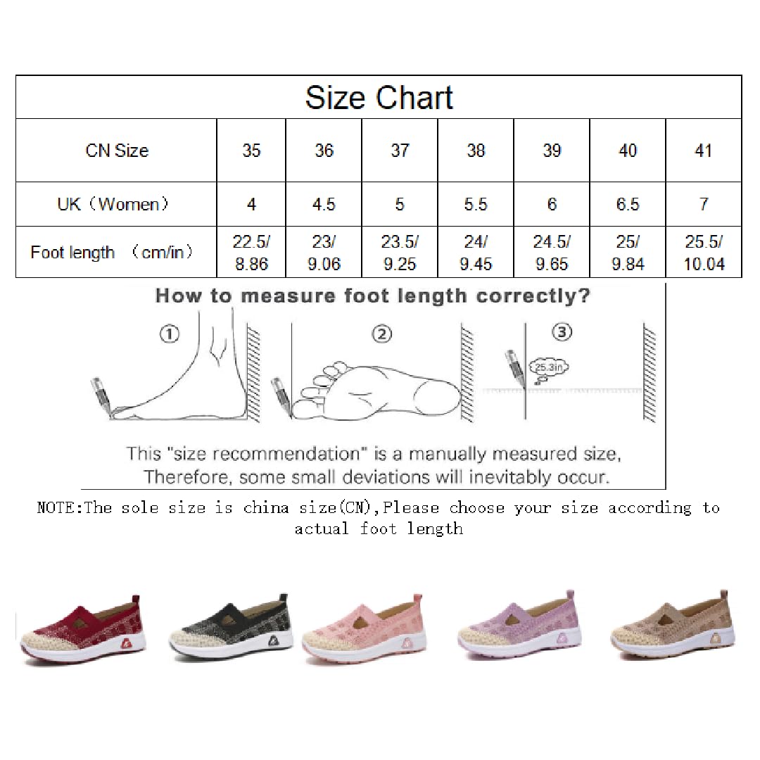 2025 Chaussures de marche orthopédiques pour femme, baskets en maille respirante, chaussures d'entraînement antidérapantes