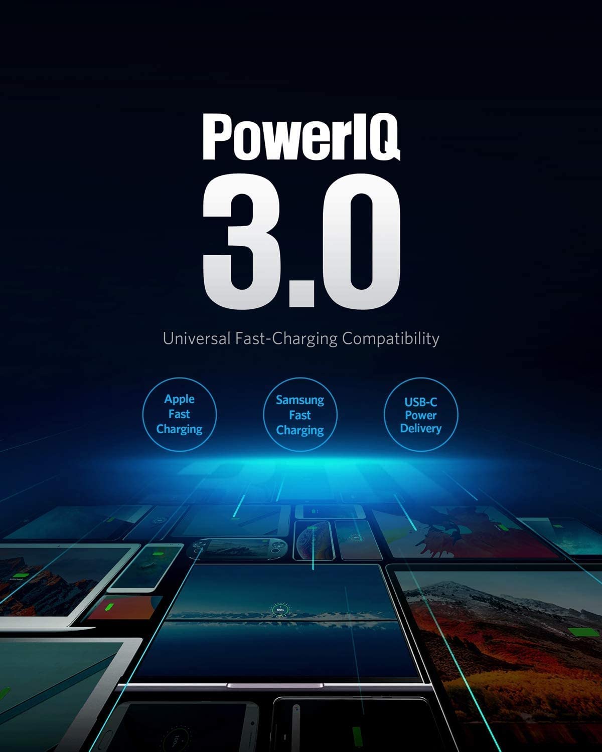 Anker PowerPort+ Atom III Kompaktes 60W PIQ 3.0 & GaN Tech Wandladegerät, Doppel-Port mit PIQ 2.0 USB-A und 45W USB-C, USB-C Laptops, Macbook, iPad Pro, iPhone, Galaxy, Pixel und mehr