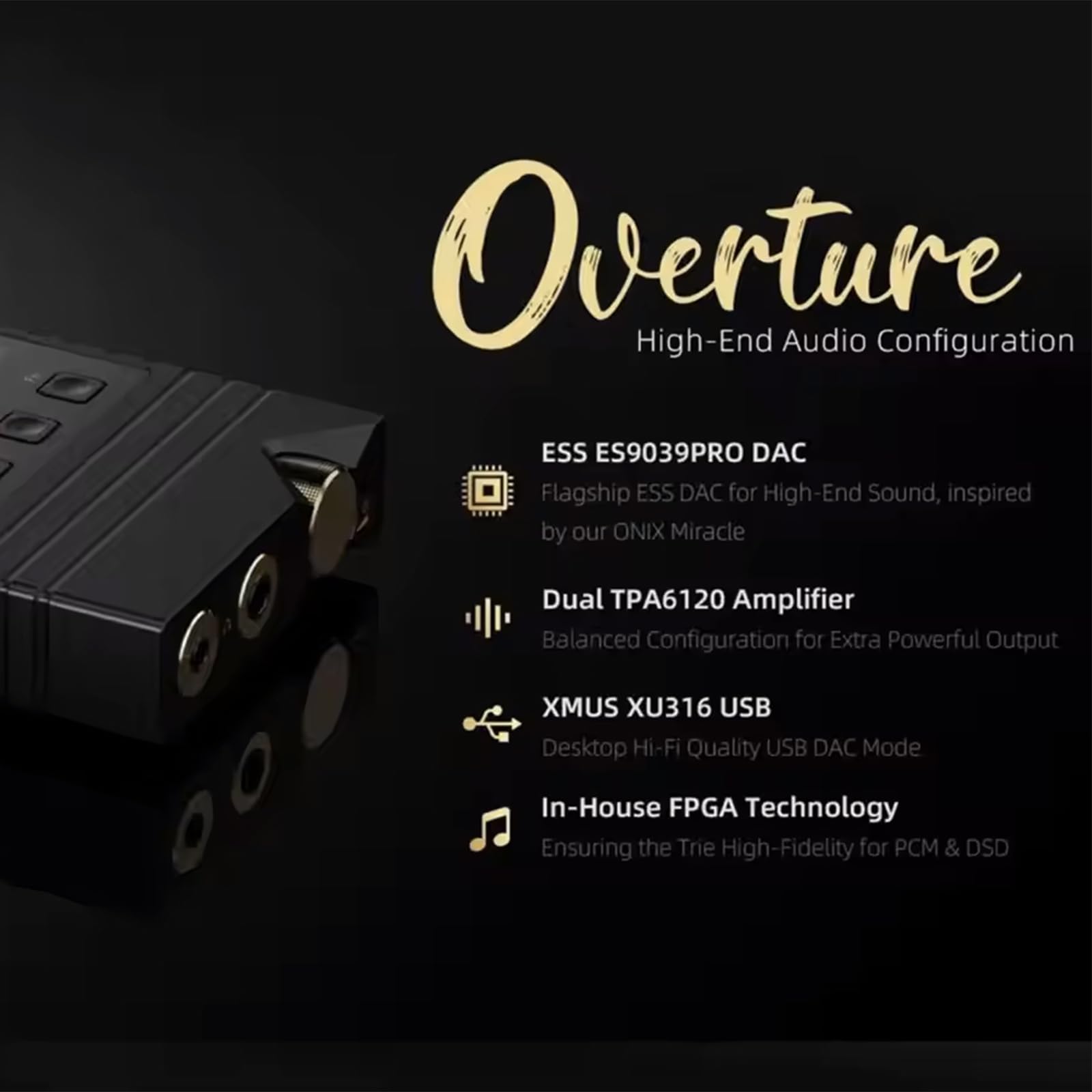 ONIX OVERTURE XM5 ポータブル音楽プレーヤー Amazon.co.jp: 【VGP2025ポータブルオーディオ大賞】ONIX Overture XM5