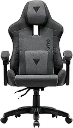 CADEIRA GAMER GAMDIAS CINZA E PRETO ZELUS E3 WEAVE L GB