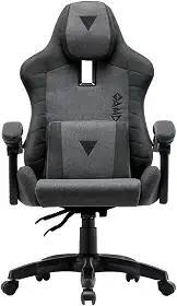 CADEIRA GAMER GAMDIAS CINZA E PRETO ZELUS E3 WEAVE L GB