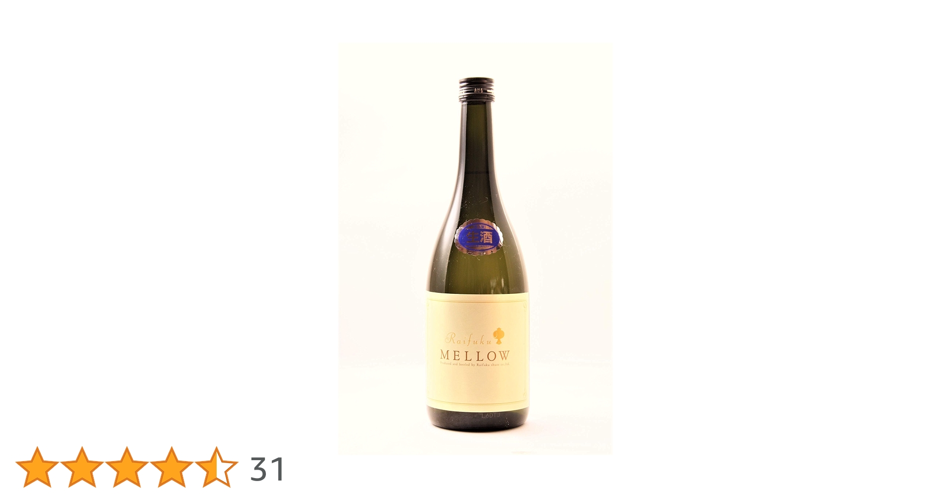 Amazon.co.jp: 茨城県 来福酒造 来福 ( らいふく ) MELLOW 720ml