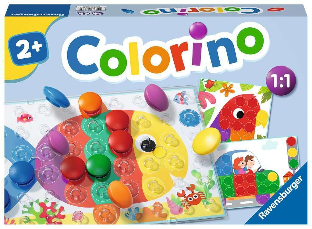 Ravensburger Colorino Learning and Educational Games, 1 player, for Kids Age 2 Years Up - Toddler Toys [Amazon Exclusive]