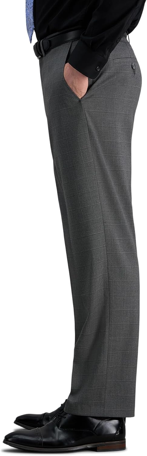 Haggar Men's JMH Premium Stretch Classic Fit Suit Separates - Pants and Jackets Medium Grey