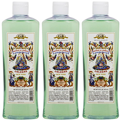 Murray & Lanman Florida Water 16oz"Pack of 3"
