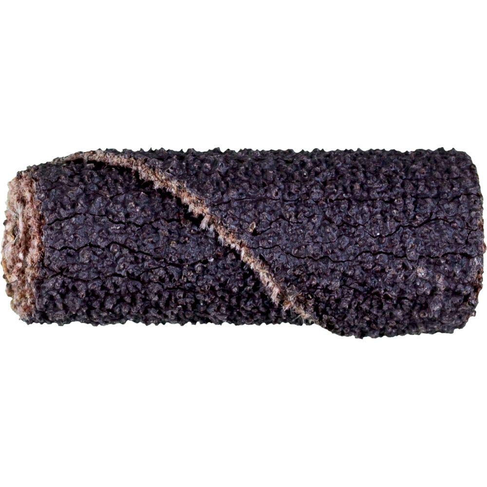 PFERD 41523 Untapered Cartridge Roll, Aluminum Oxide A, 3/8 Diameter x 1 Length, 1/8 Arbor Hole, 60 Grit, 24000 Max RPM (Pack of 50)