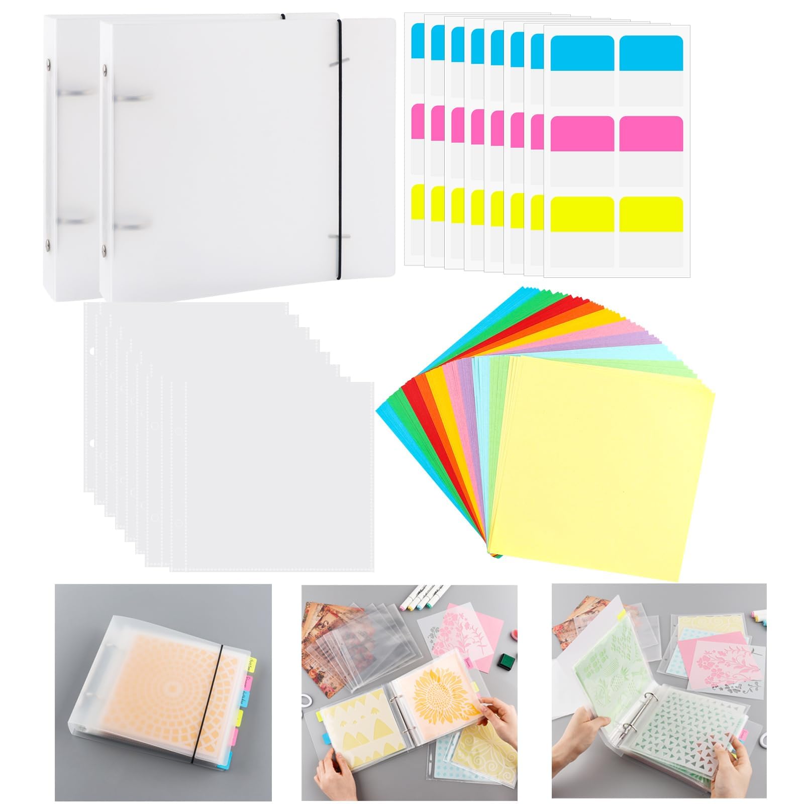 222 Pcs/2 Sets 6x6