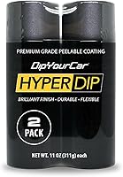 Vista 9 de DipYourCar HyperDip Pintura - lata de pintura en aerosol para automóviles con acabado de inmersión - Protección de pintura removible y desprendible
