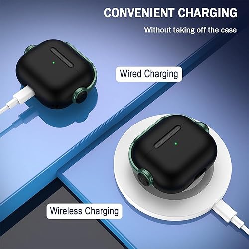 Miniatura 5 de Monograma personalizado para Airpods 4 2024, Airpods Pro (2 generación), Airpods (321 generación), funda protectora con nombre inicial