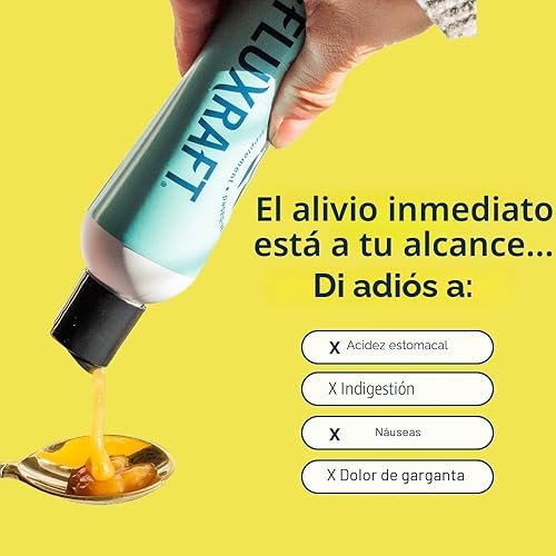 Miniatura 5 de Terapia para el Reflujo Ácido con Alginato Orgánico, Rápida y de Larga Duración para ERGE, RLF y Soporte de Síntomas de Digestión, Sin Azúcar, Sin