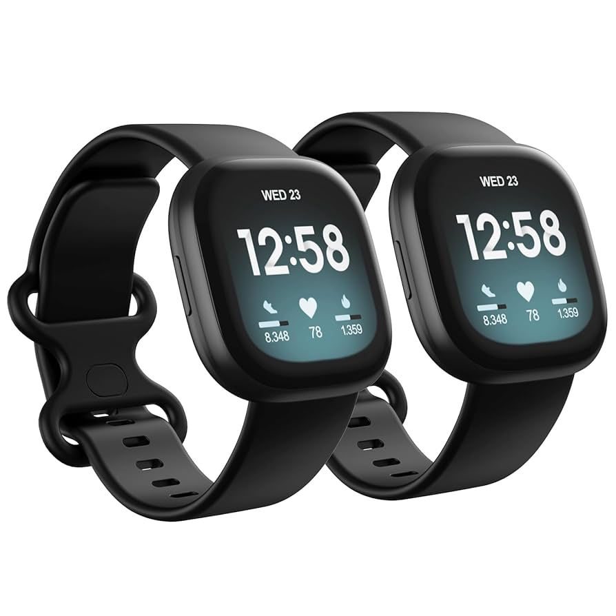 Amazon.com: 2 Pack Waterproof Bands Compatible with Fitbit