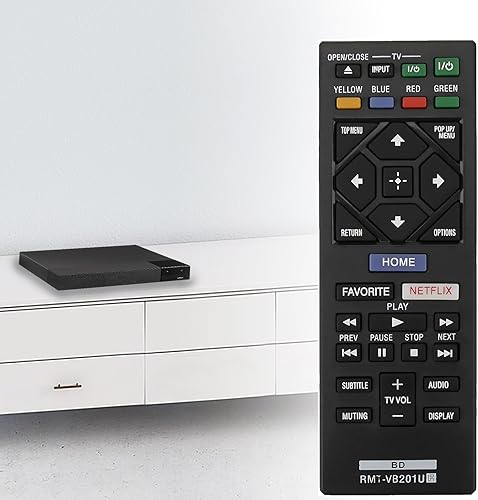 Miniatura 5 de Nuevo RMT-VB201U Reemplazo remoto para Sony BLU-RAY Disc Player BDP-S3700 BDP-BX370 BDP-S1700 RMTVB201U BD-BX370 BDP-S1700ES 149312311 BDP-BX150