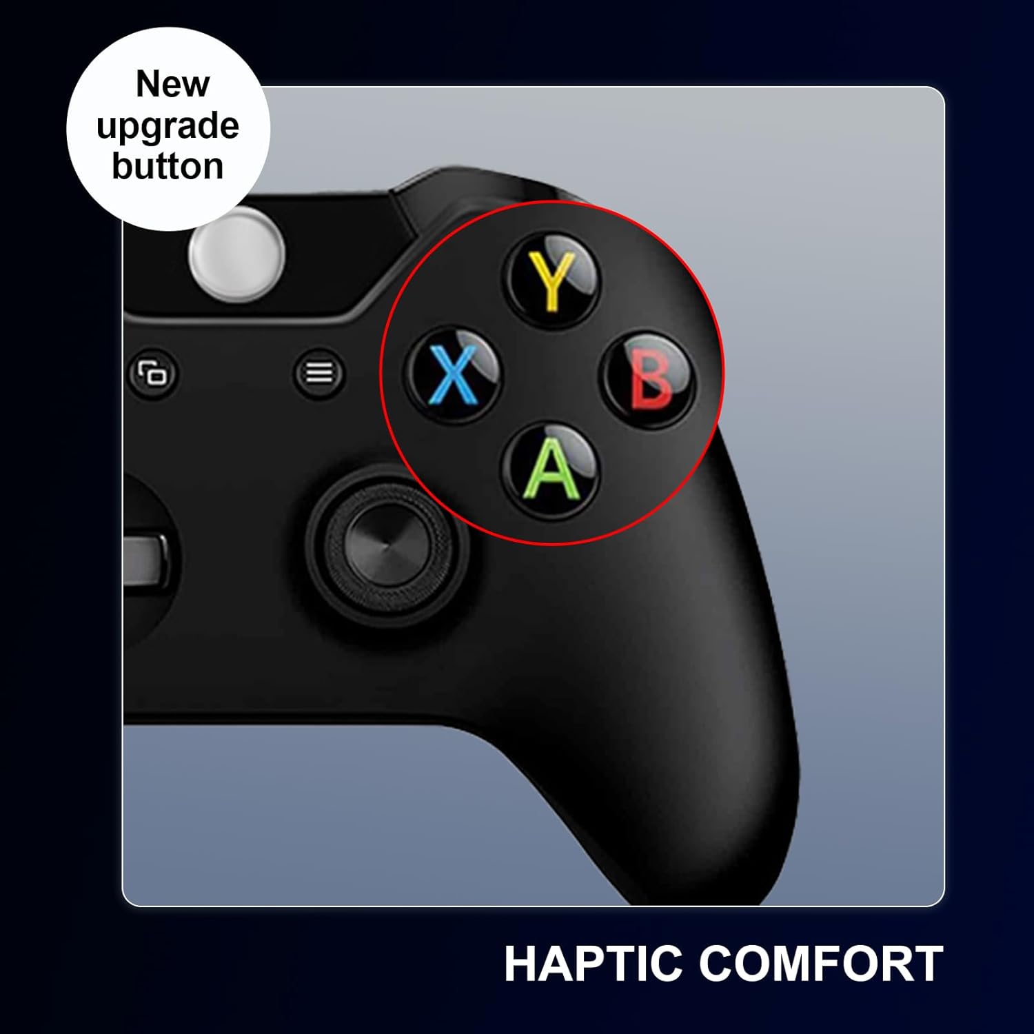 Snail Bear Wireless Controller for Xbox One, Enhanced Gamepad with Vibration Feedback, Ergonomic Grip, 2.4GHz Wireless Connection, Compatible with Xbox One/One S/One X/PC