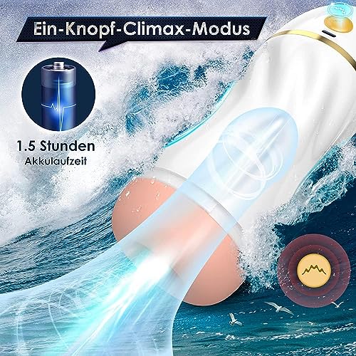 Masturbieren für Männer Elektrischer Masturbator Sexspielzeug für Männer Solo Saugen Vibration 7x3 Modi Mastubrator Men Sex Toyset Herren Sex Spielzeug für die Männer Extrem Taschenmuschi Pussy – Bild 4