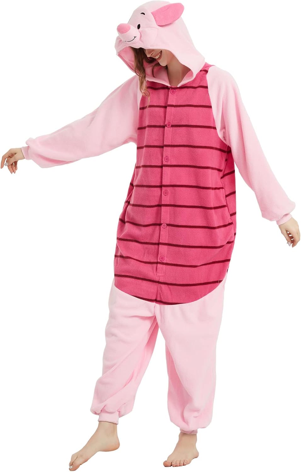 Animal Adult Onesie Unisex One-Piece Cosplay Costume Pajamas For Men Women - Image 4