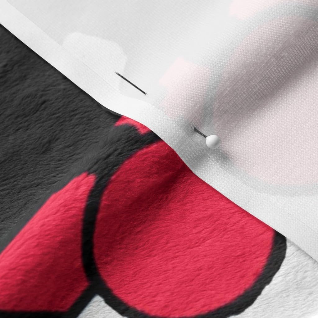 Spoonflower Fabric - Newfoundland Dogs Animals Whimsical Printed on Minky Fabric by The Yard - Sewing Baby Blankets Quilt Backing Plush