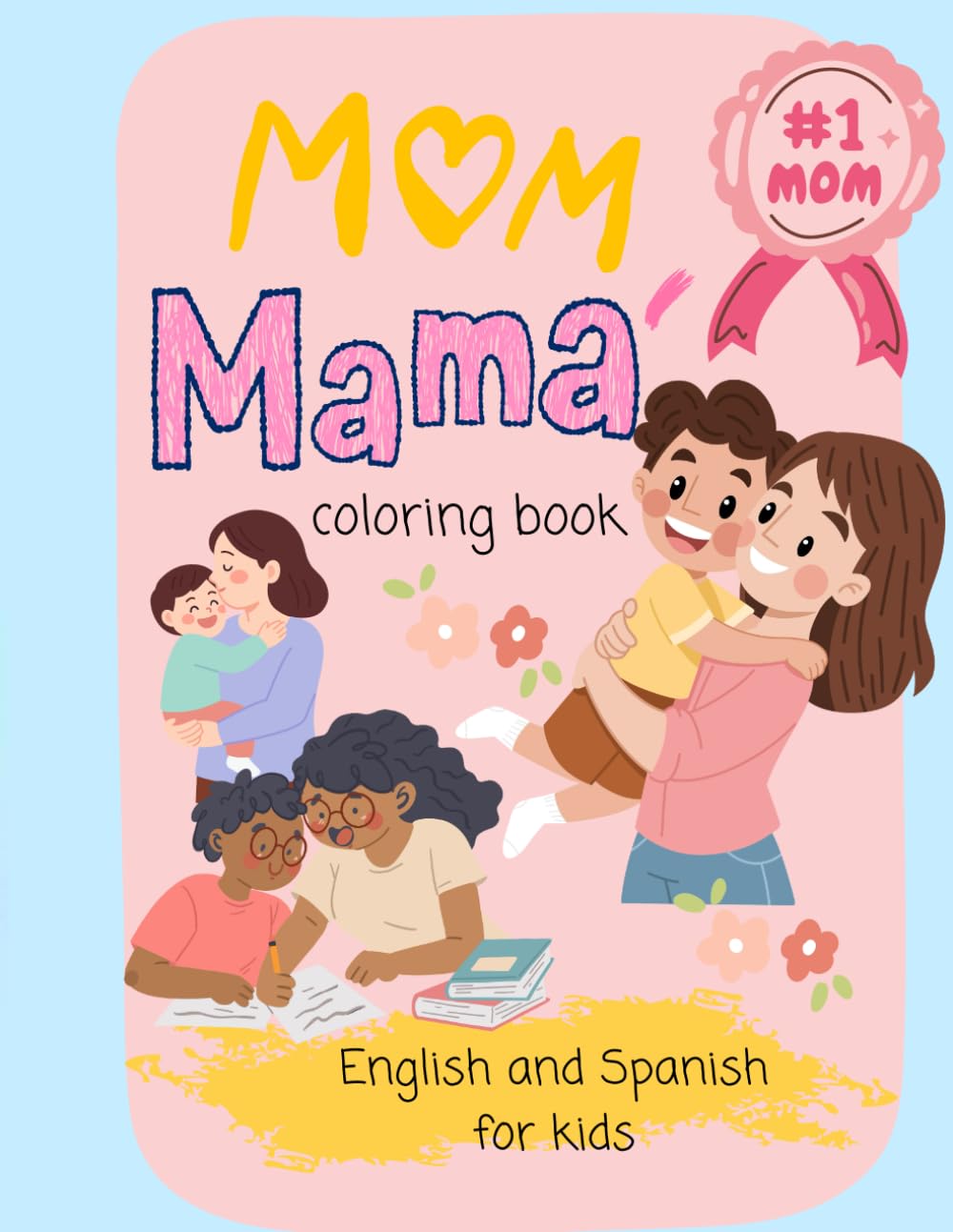 coloring book mom-mama: Things Mom Uses