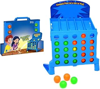 Bounce und Link Ball Spiel 4 Shots Spiel Bouncing 4-to-Link Shots Tischspiel für alle Kinder