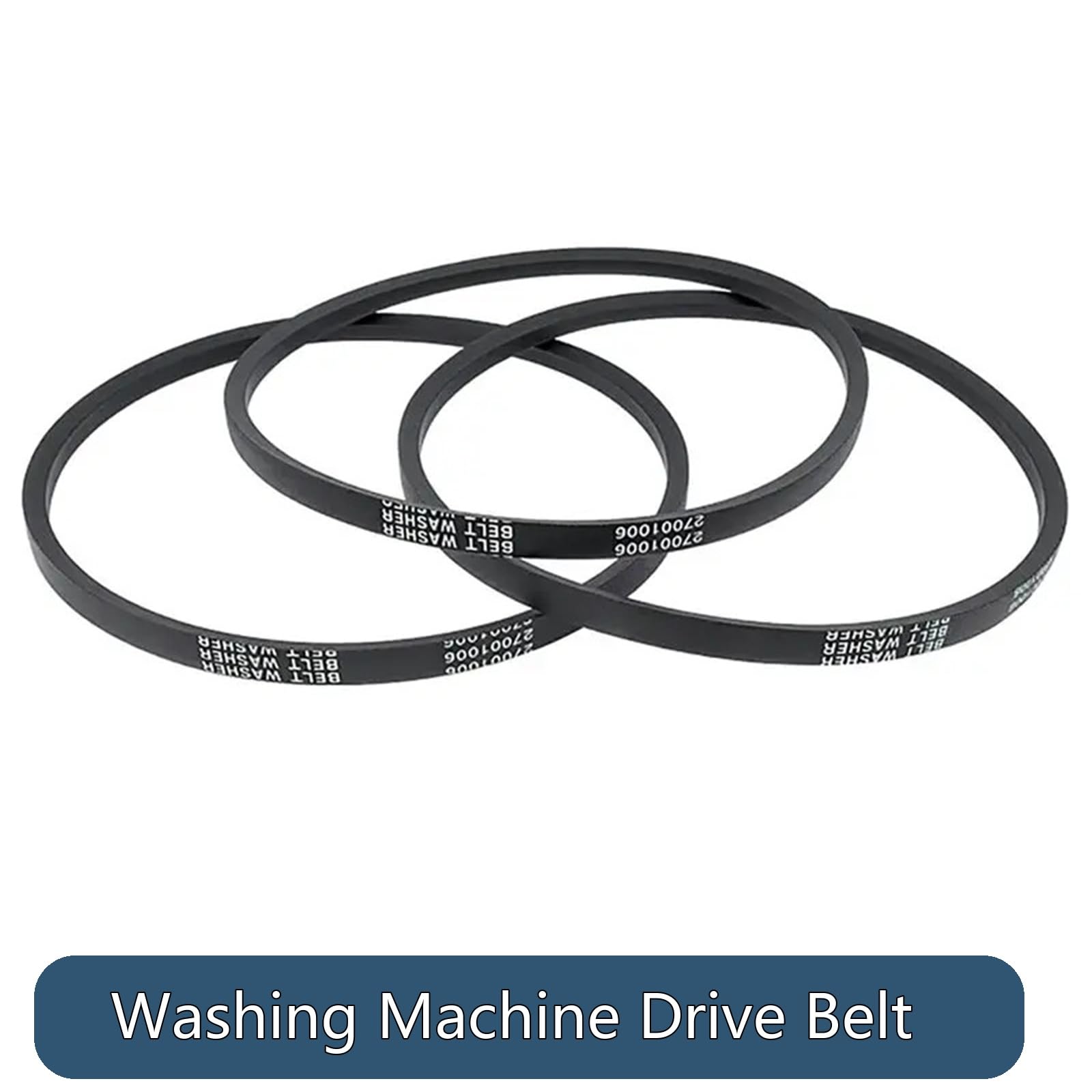 Courroie D'entraînement De Lave-linge, 3 Pièces, Compatible Avec Speed ​​Queen,27001006 AP6007462, Accessoires De Remplacement for Réparation De Machine À Laver