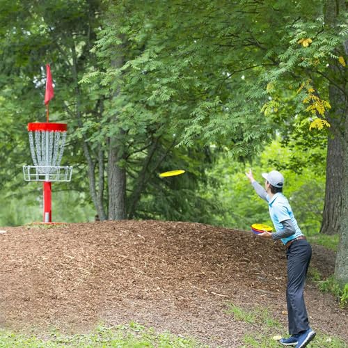 RAYNA GAMES 6 Stück Disc Golf Scheiben Set, Professional Disc Golf Set,Reguläre Größe Discgolf Scheibe für Erwachsene,Putter Midrange Driver Disc Perfect Outdoor Spiele
