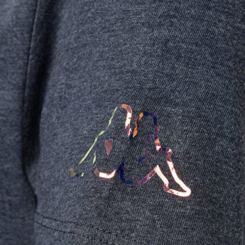 Kappa IAKE Maglietta, Blu Navy, M Donna
