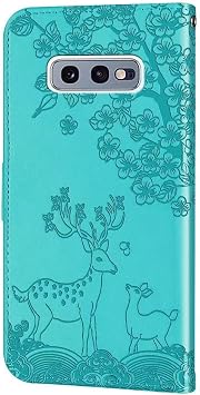 CWZ Embossed PU ID  for Samsung Galaxy S10E Rose Gold