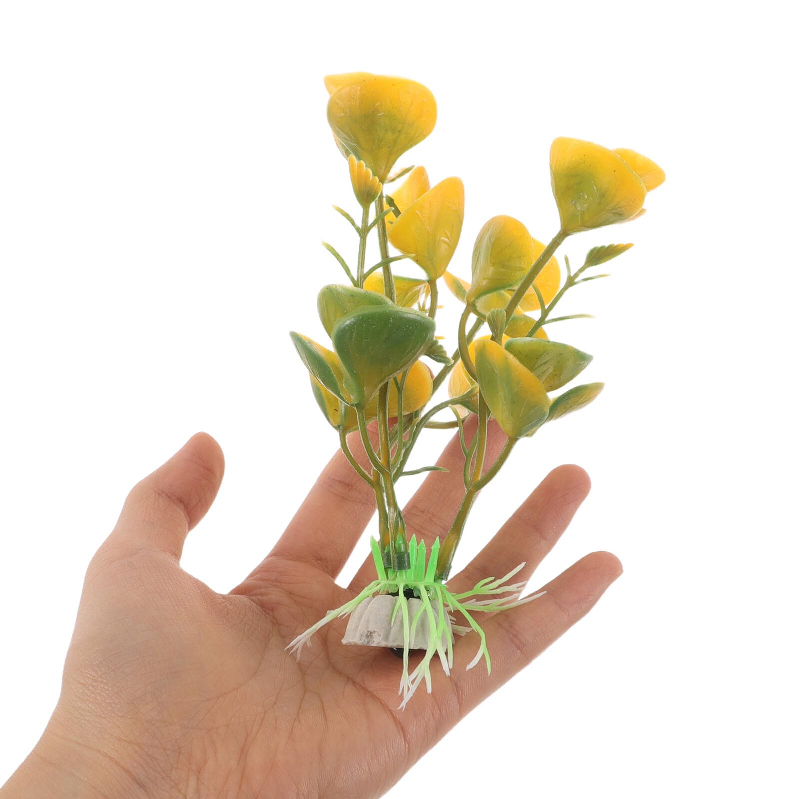 Mikikit 50 Piezas Accesorios De Peces Plantas De Simulación De Acuario Plantas Artificiales para Peceras Pecera De Simulación