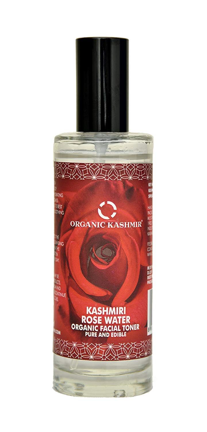 Organic Kashmir Organic Rose Water Gulab Jal - 120_ML
