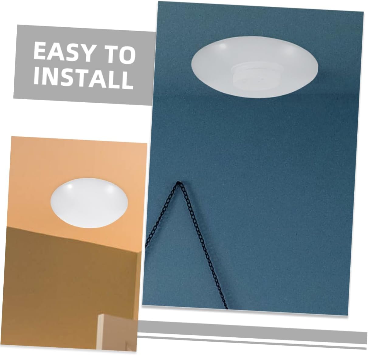 Ceiling Lampshade Accessory Fixture Cover Ceiling Light Cover Plate Shade Minimalist Style Easy to Install for Home Decor