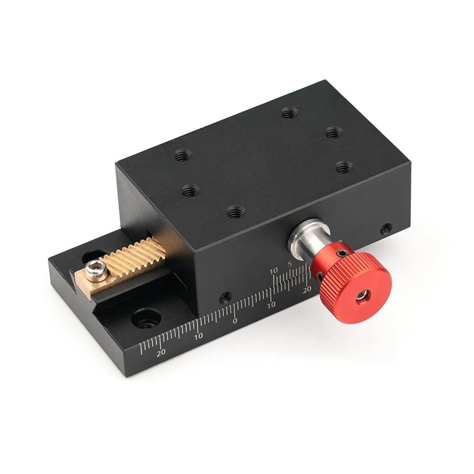 Guida a coda di rondine dell'asse X Piattaforma lineare manuale ad alta frequenza Piattaforma di regolazione dello spostamento di precisione da viaggio da 40 mm for laboratorio