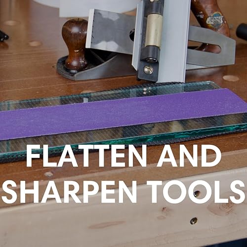 Miniatura 6 de Rollo de papel de lija PSA de grano de cerámica de grano 150 - Rollo de lijado adhesivo de alta resistencia - Papel de lija continuo de 2.75