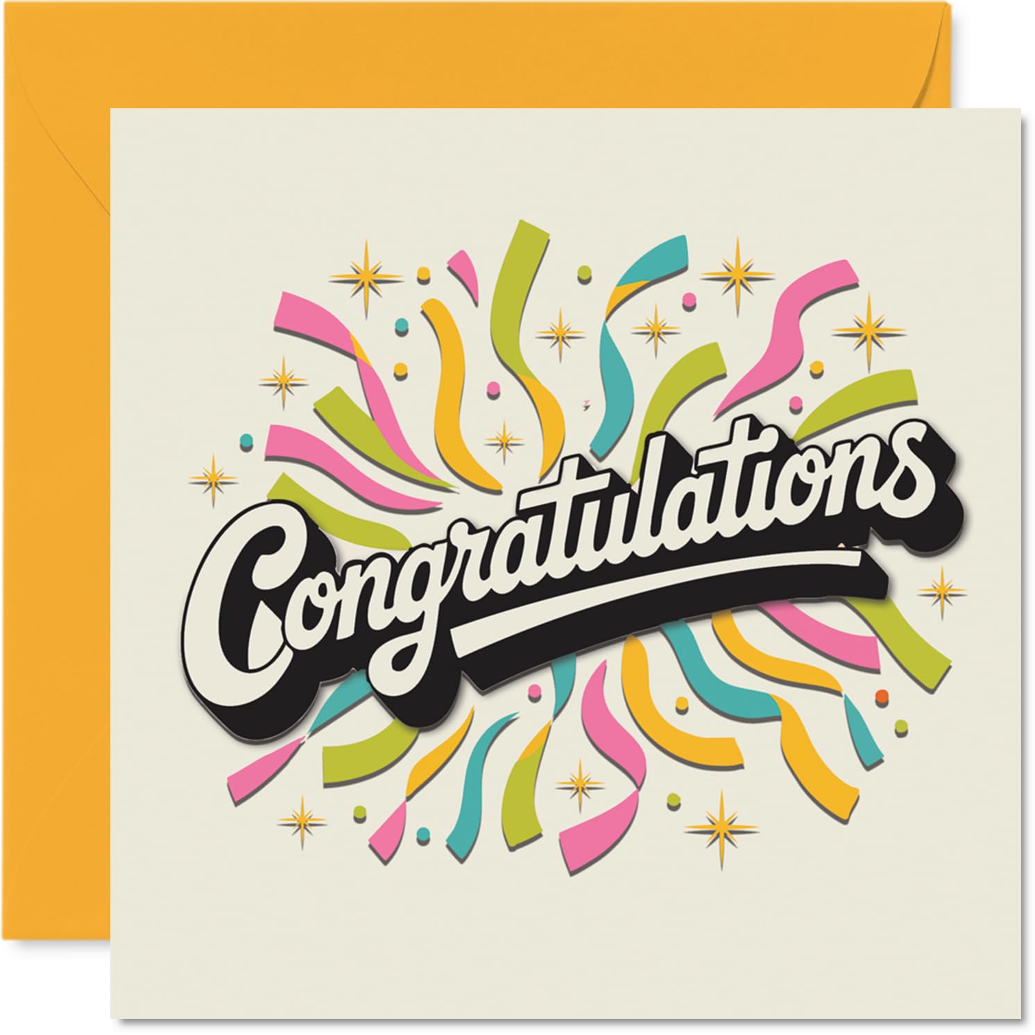 Engagement Card for Couples - Congratulations - Congratulation Gifts, Congrats Well Done Card for Friends Family Colleague Neighbour, 145mm Fiance Fiancee Greeting Cards
