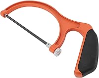 Aramox Mini Hacksaw for Kids: 5 Blades, Ergonomic Aluminum Handle, Safe Cuts Wood Plastic Metal Glass DIY Crafting