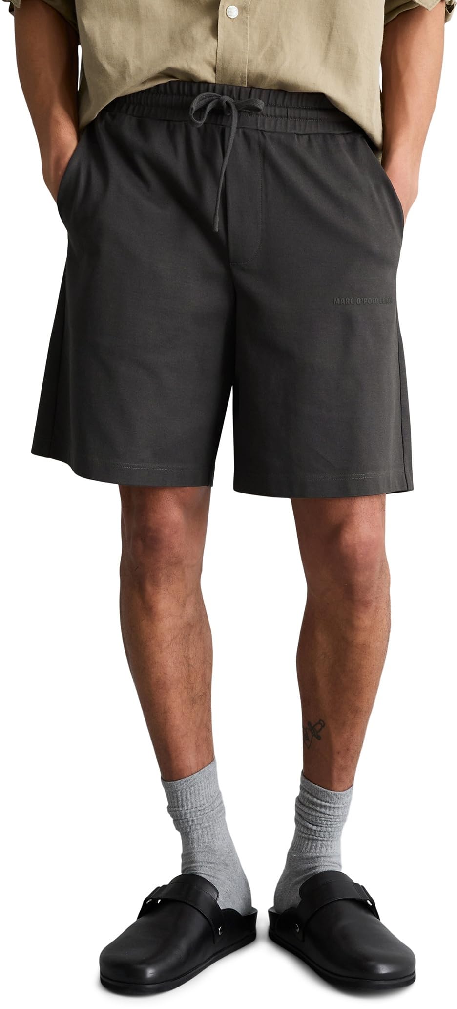 Marc OߴPolo Denim Herren Jerseyshorts mit elastischem Bund aus Bio-Baumwolle