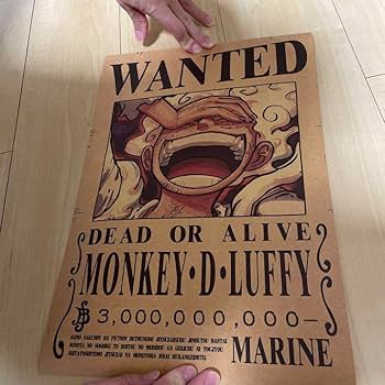 Amazon.co.jp: ワンピース 手配書 ルフィ ニカ ポスター : おもちゃ