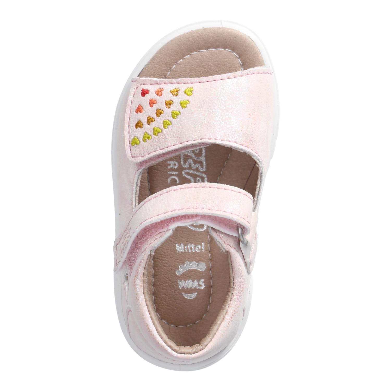 RICOSTA Mädchen Riemchensandalen Tiana, Kinder Lauflernschuhe, Weite: MITTEL